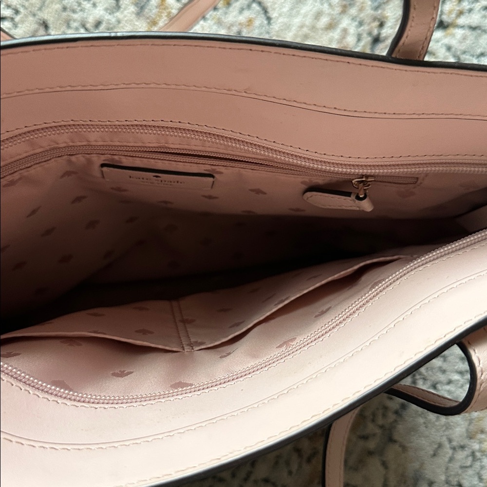 Kate spade baby pink work tote - Picture 3 of 4